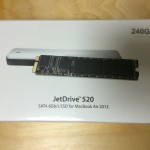 macbook airにトランセンドのJetDrive 256GBを乗せてみた